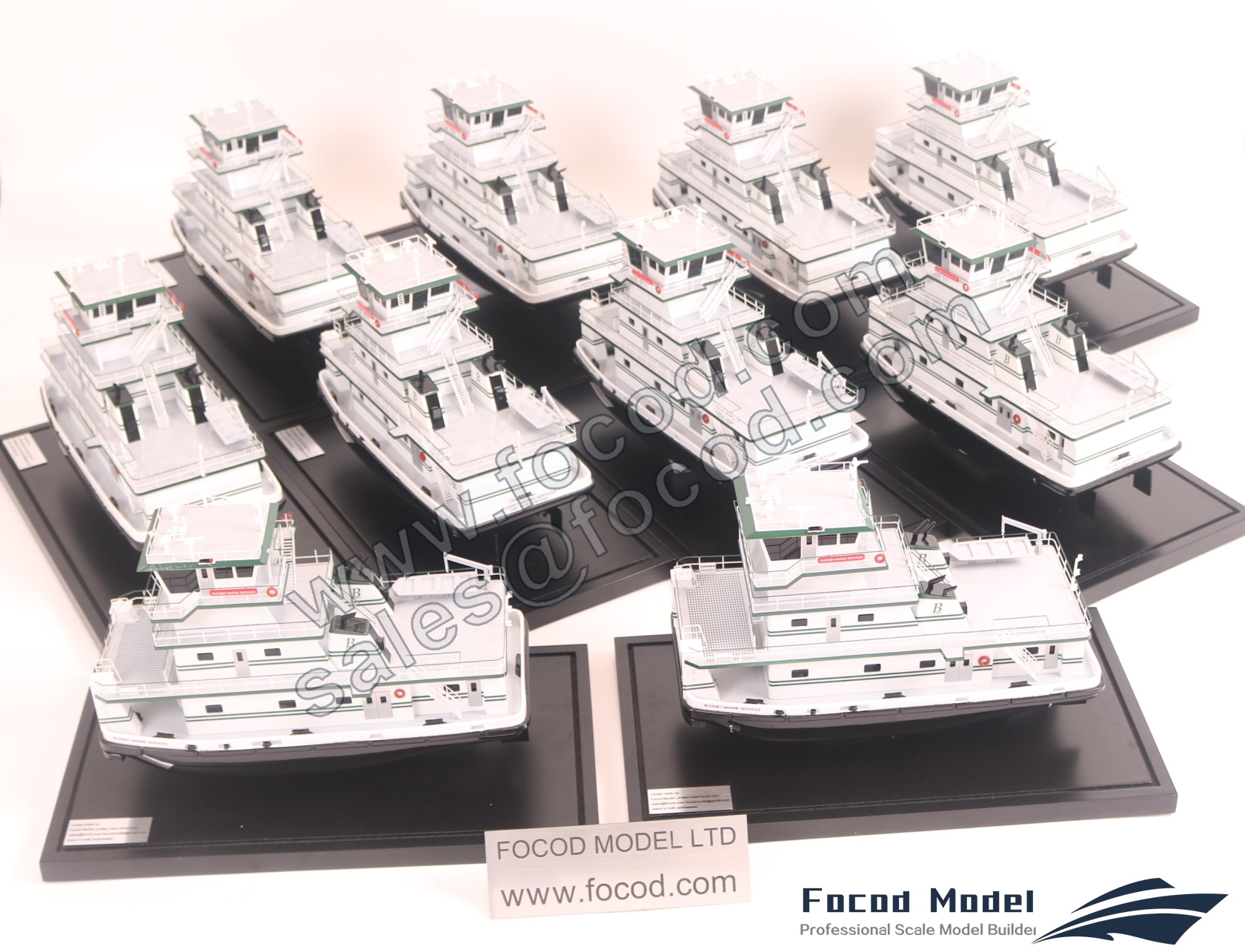 custom made model of 76 feet Tug Boat